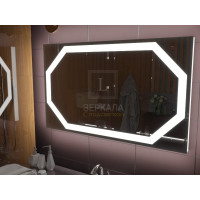Зеркало для ванной с подсветкой Потенза 180х80 см