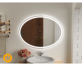 Зеркало с подогревом и подсветкой в ванную комнату Ардо